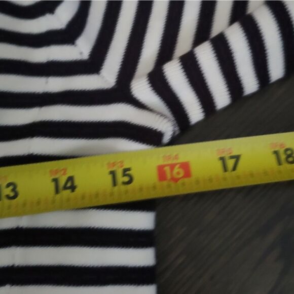 NWT Talbots XS Women's Black White Striped Blazer Suit Jacket - Picture 14 of 14